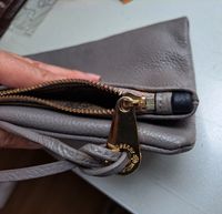 Mulberry clutch na restauratie Madame George